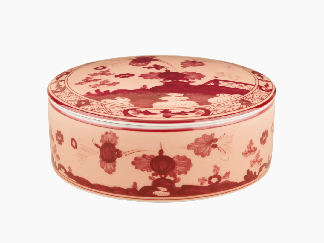 Vermiglio Round Box with Lid