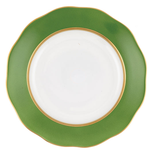 Herend Silk Ribbon Dessert Plate - Fern