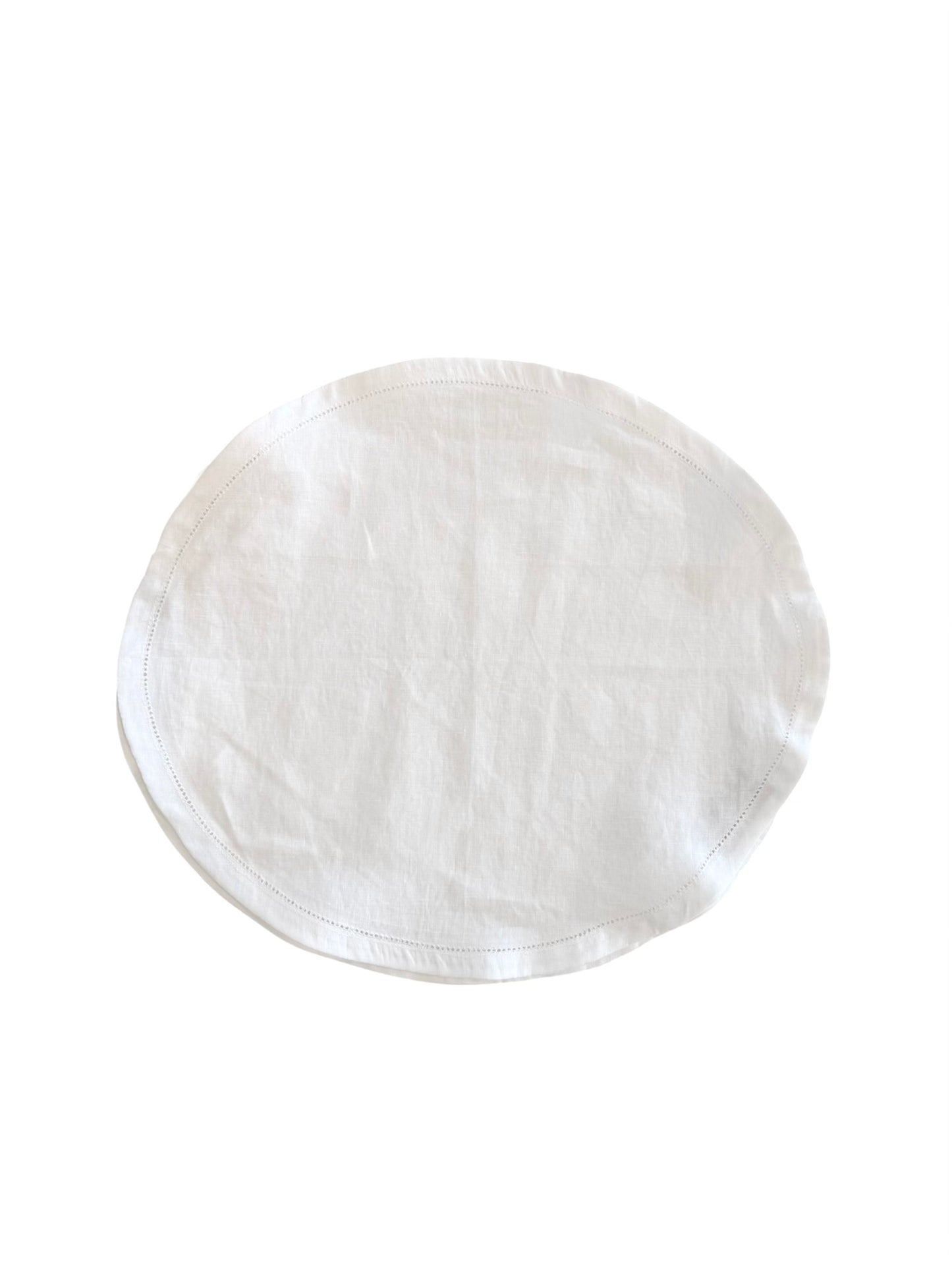 Set of 6 Oval Italian Linen Placemats