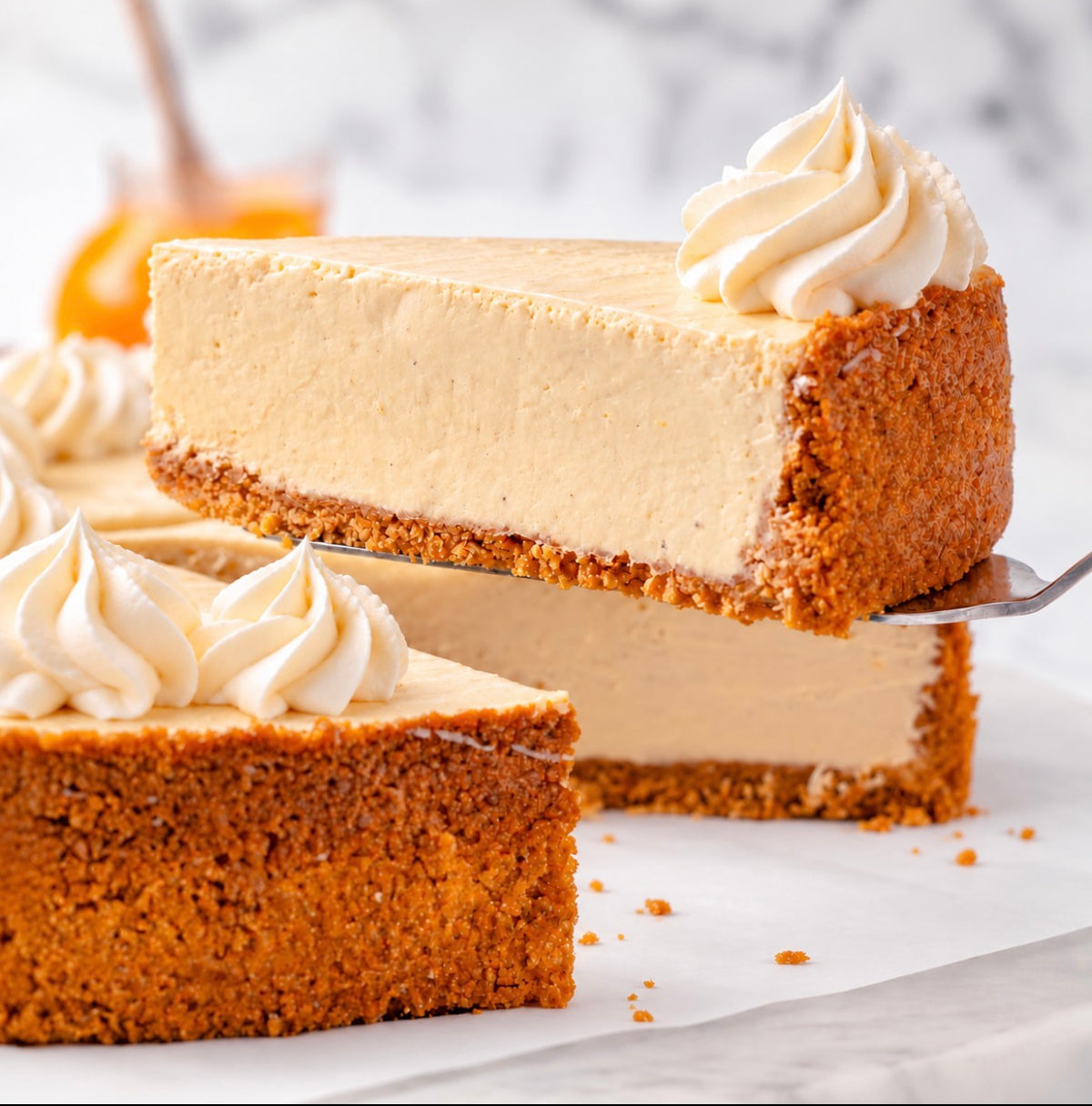 Brandied Pumpkin Cheesecake