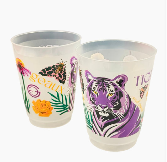 Geaux Tigers Shatterproof Cups
