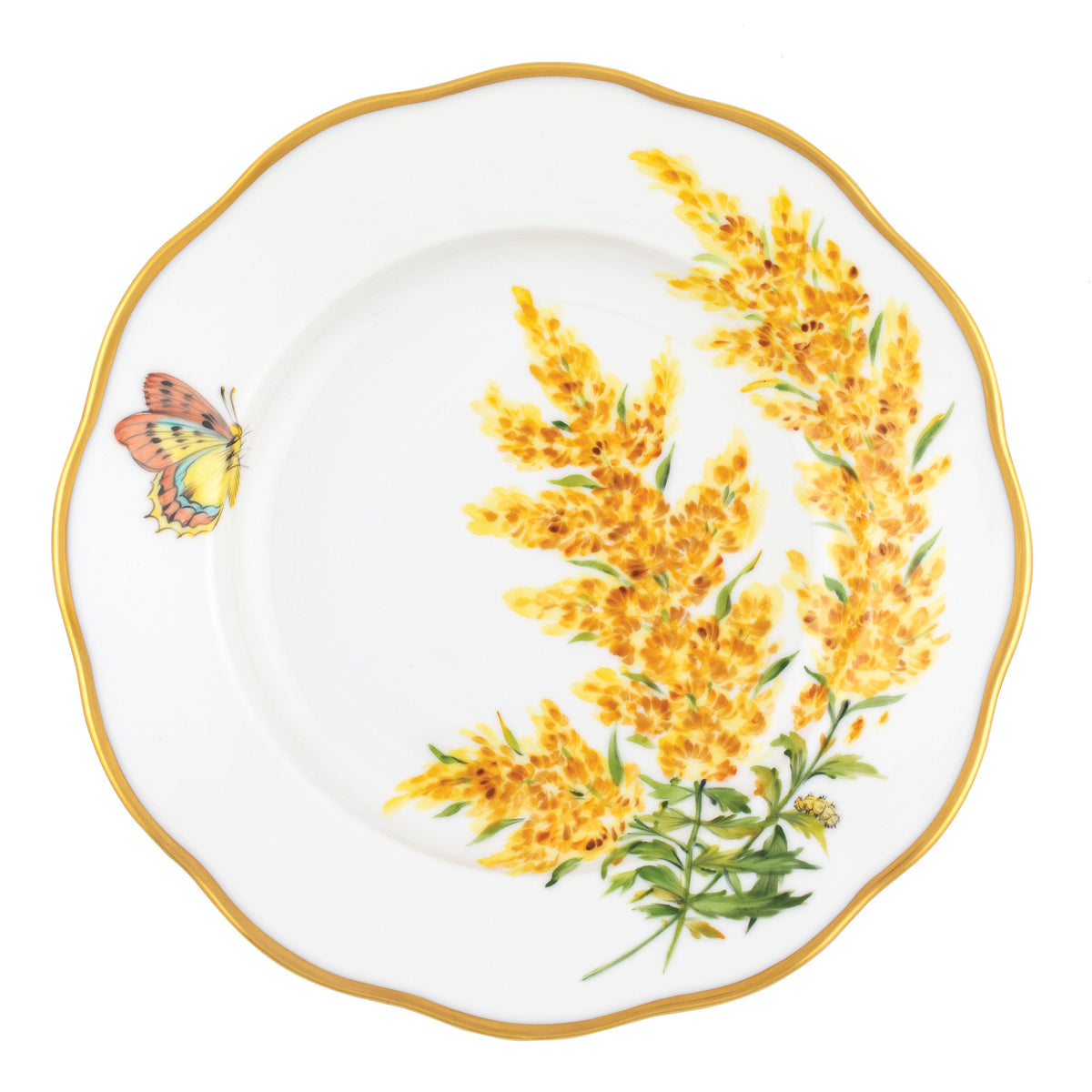 Herend Goldenrod Salad Plate