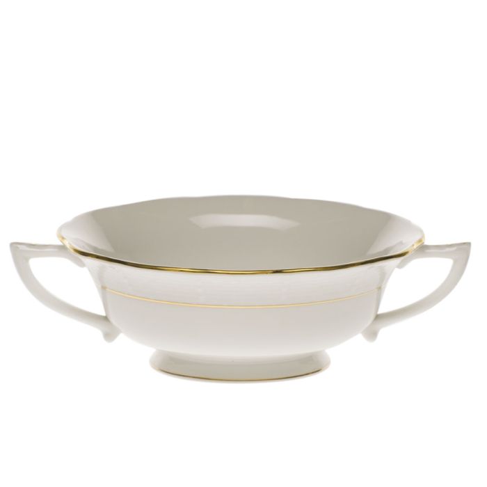 Herend Golden Edge Cream Soup Cup-