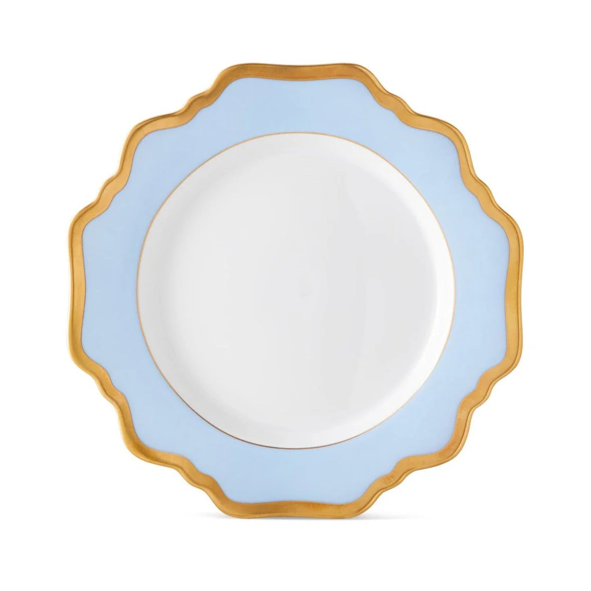 Anna Weatherly Anna's Palette Sky Blue Salad Plate