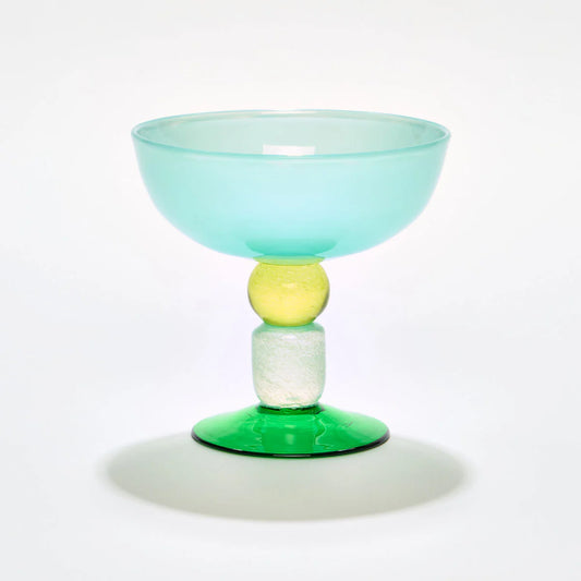 Miami Ice Cream Coupe/Compote in Soft Blue