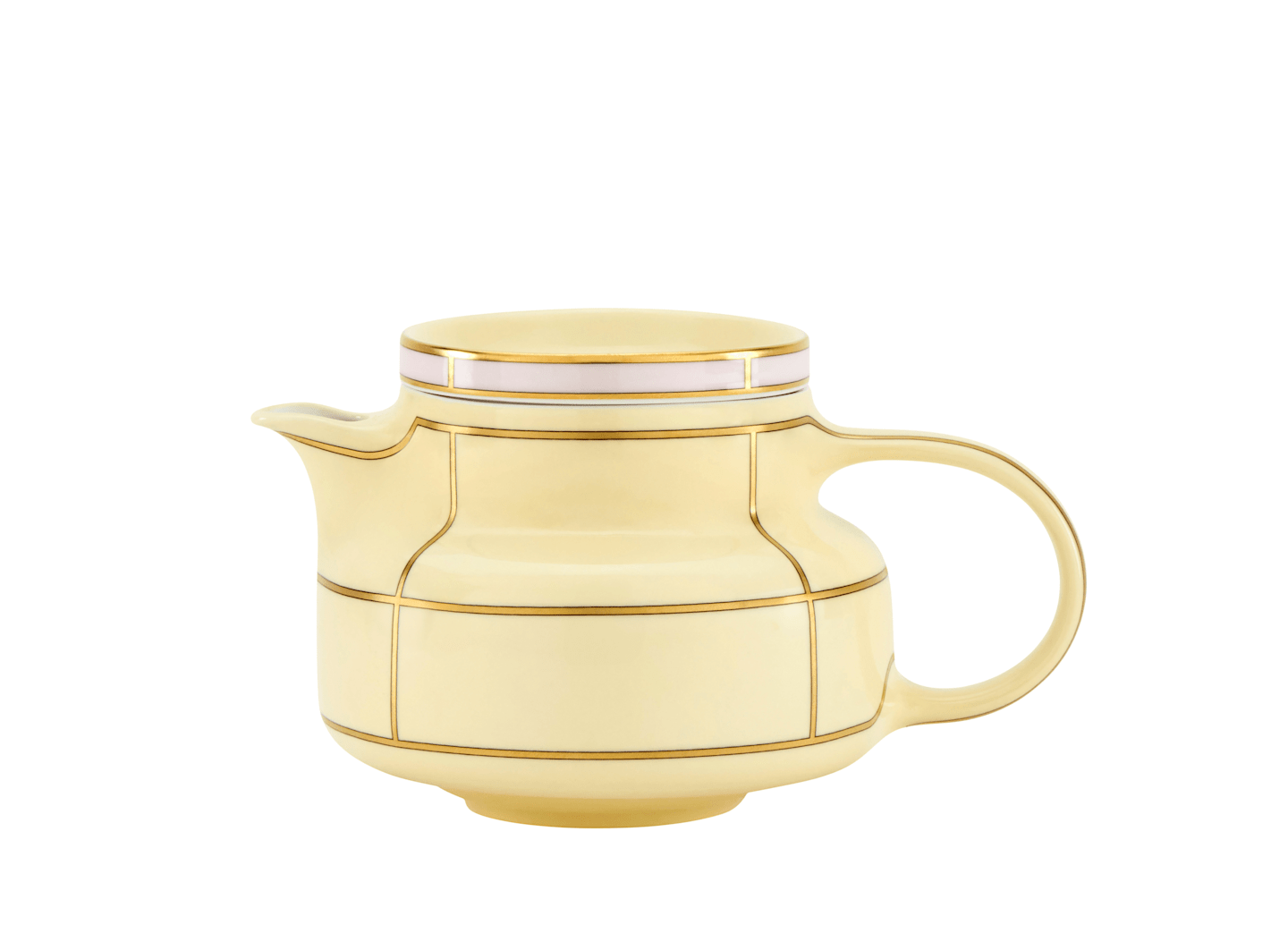 Diva Giallo Teapot by Ginori 1735
