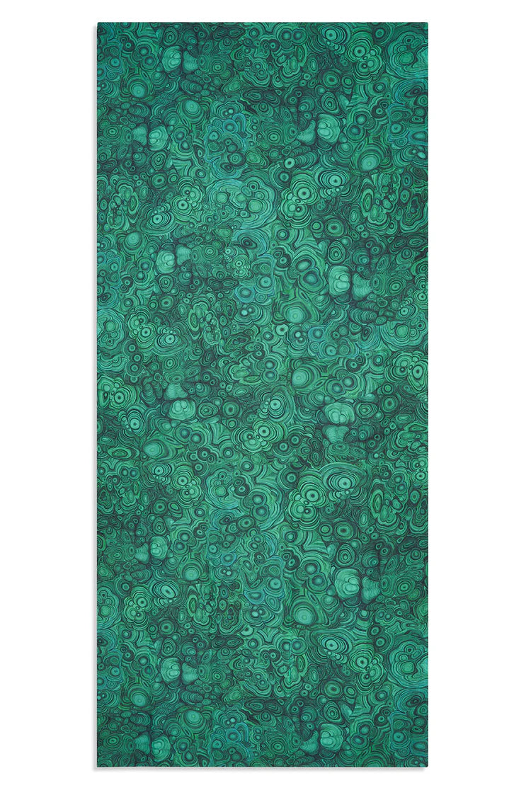 Summerill and Bishop Malachite Linen Tablecloth 65”x150”
