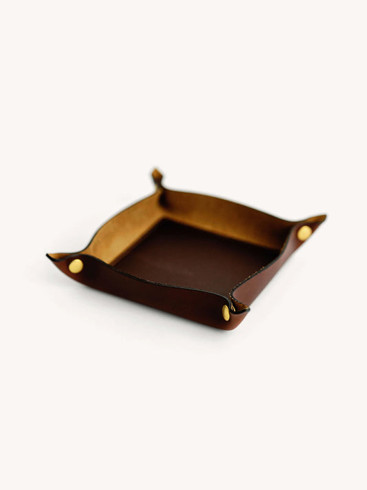 Leather Valet Tray