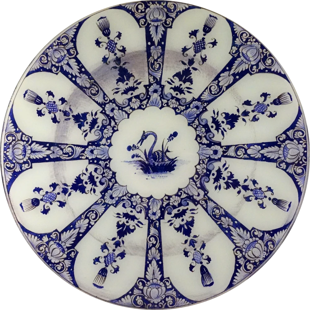 Dragon Large 16” Round Plate