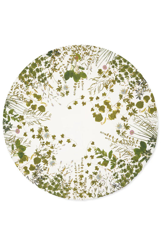 Herb Garden Round Tablecloth, 102 inches
