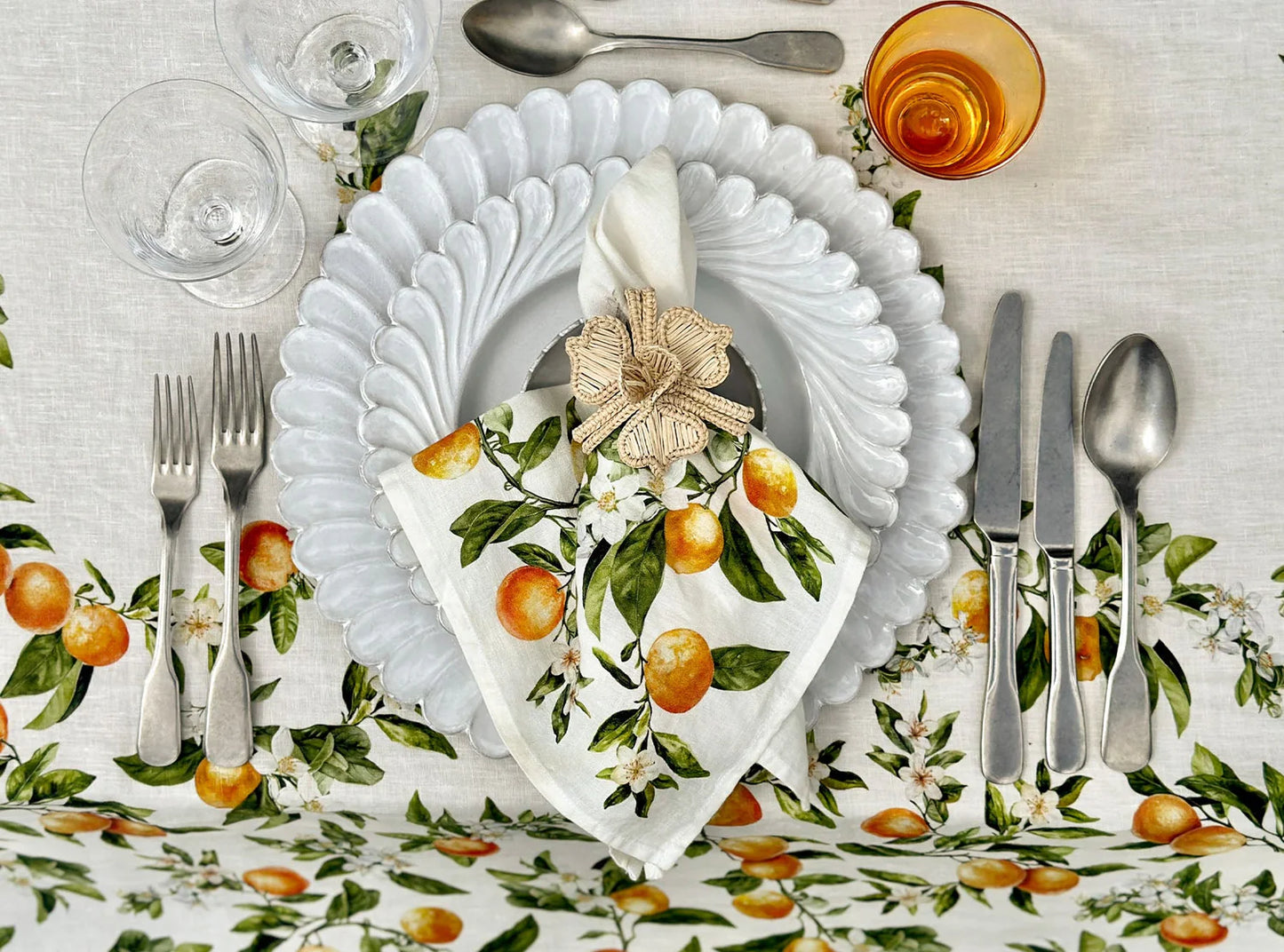 L’Orangerie Linen Napkins, Set of 6