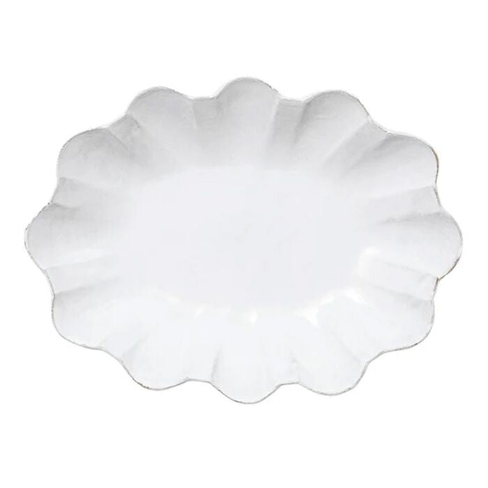 Large Long Marguerite Platter