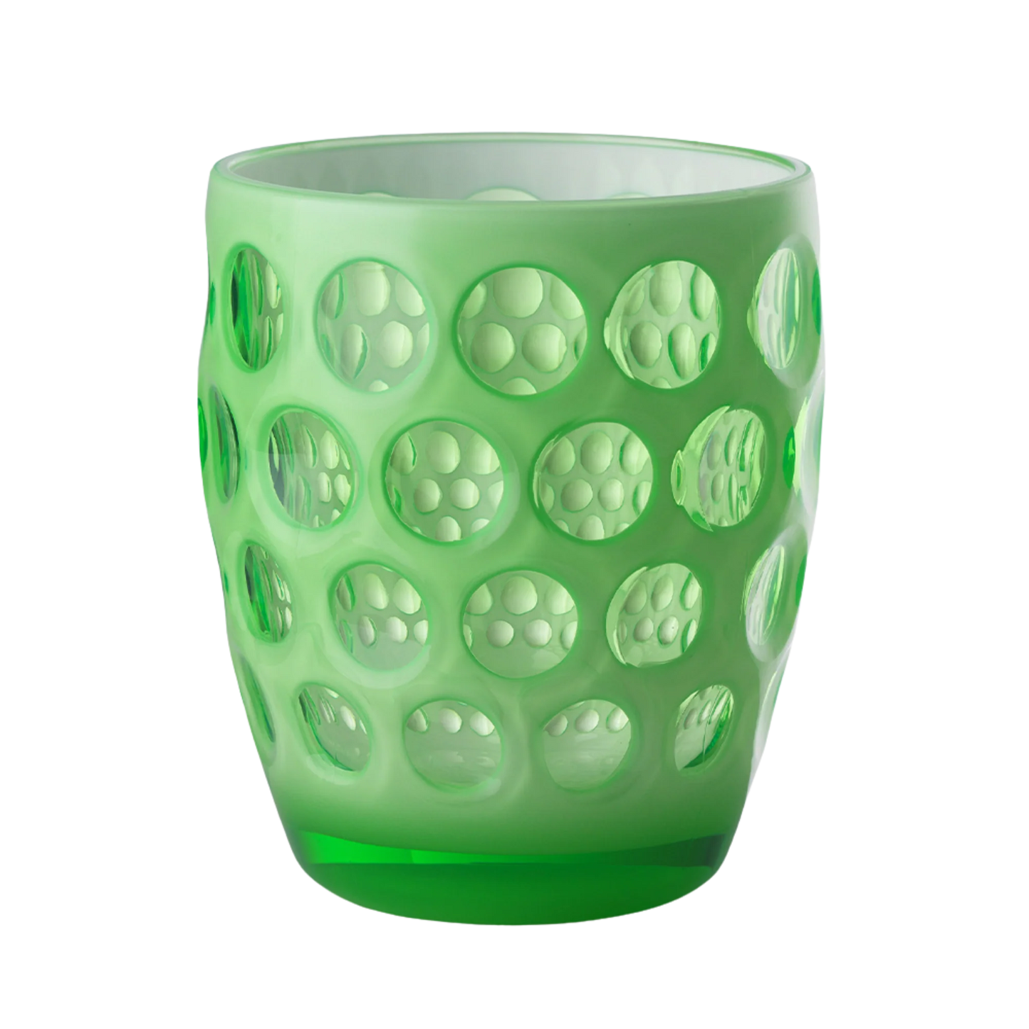 Set of 6 Lente Green Tumblers