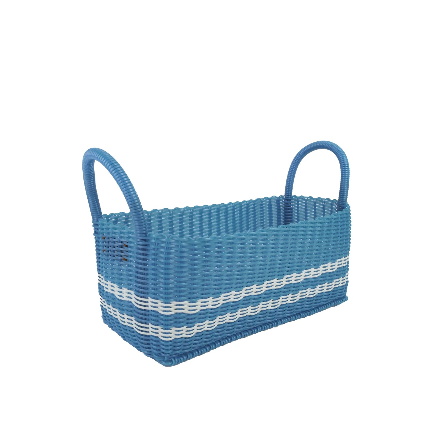 The Lilley Line Picnic Popper- Baby Blue/White