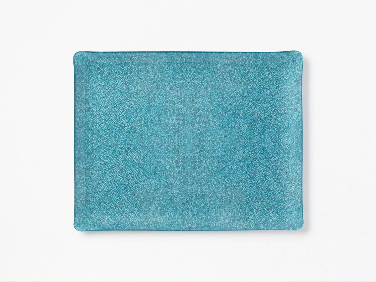 Acrylic Tray Serving Prestige Turquoise