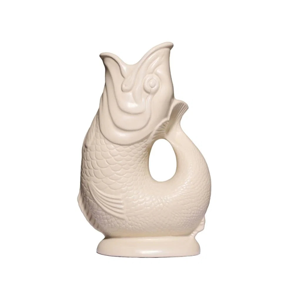 Matte Sand Gluggle Jug Extra Large