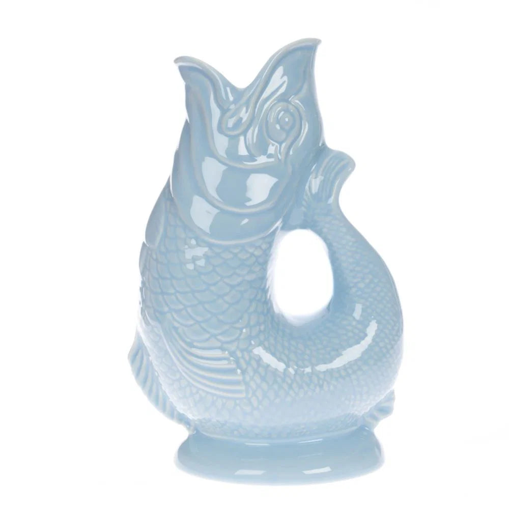 Pale Blue Gluggle Jug Mini