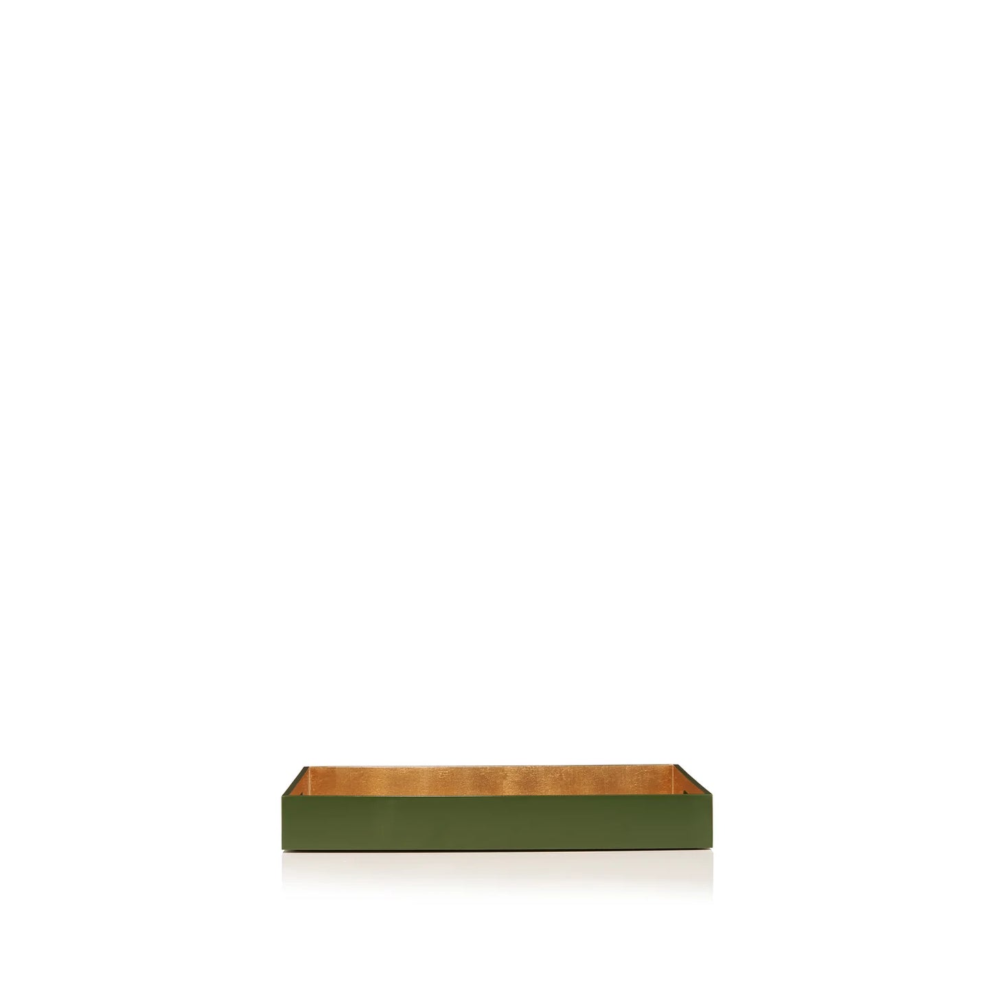 Gold Leaf Paris Map Rectangular Lacquered Tray
