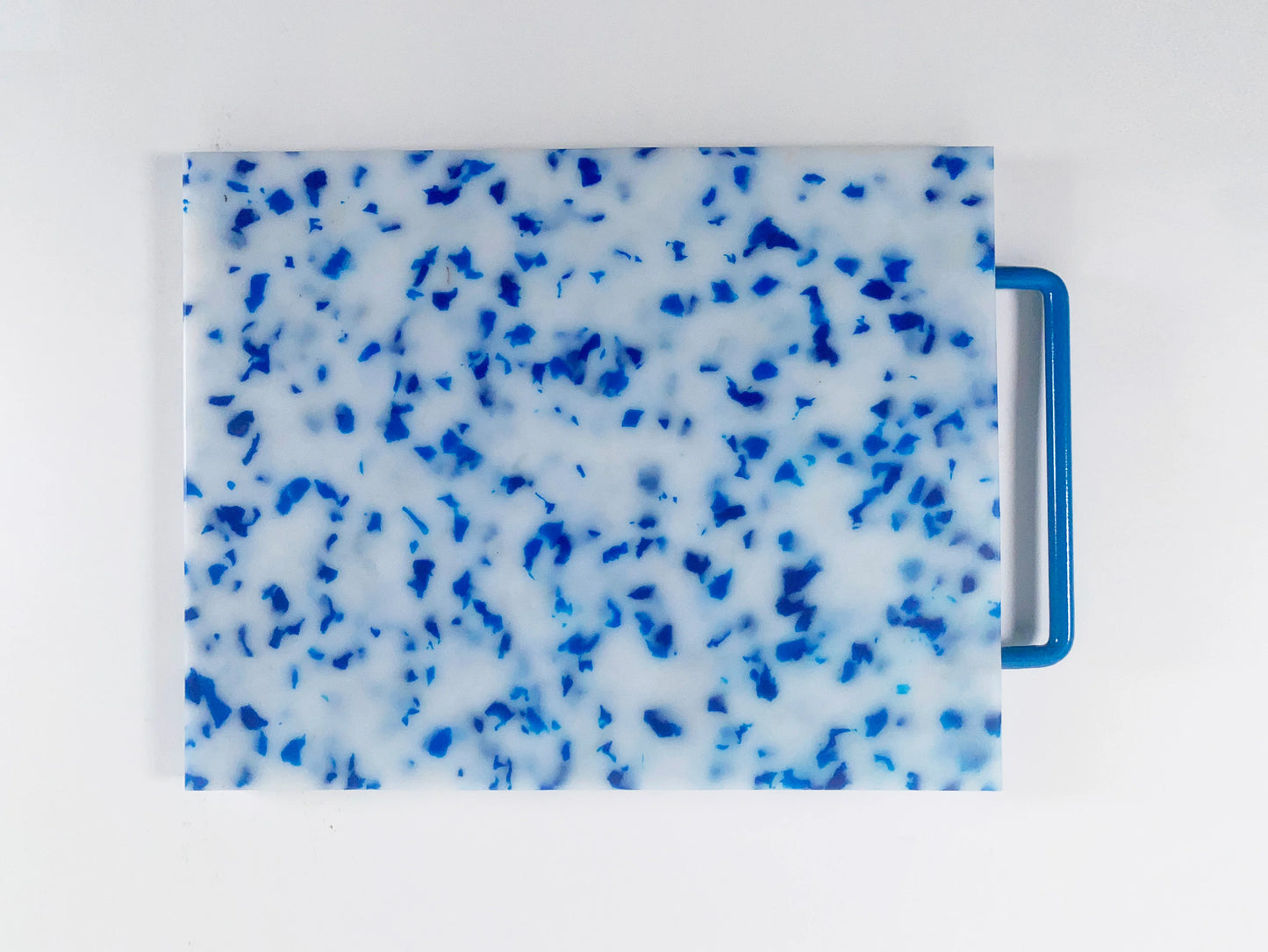 Large Blue and White Cutting Board