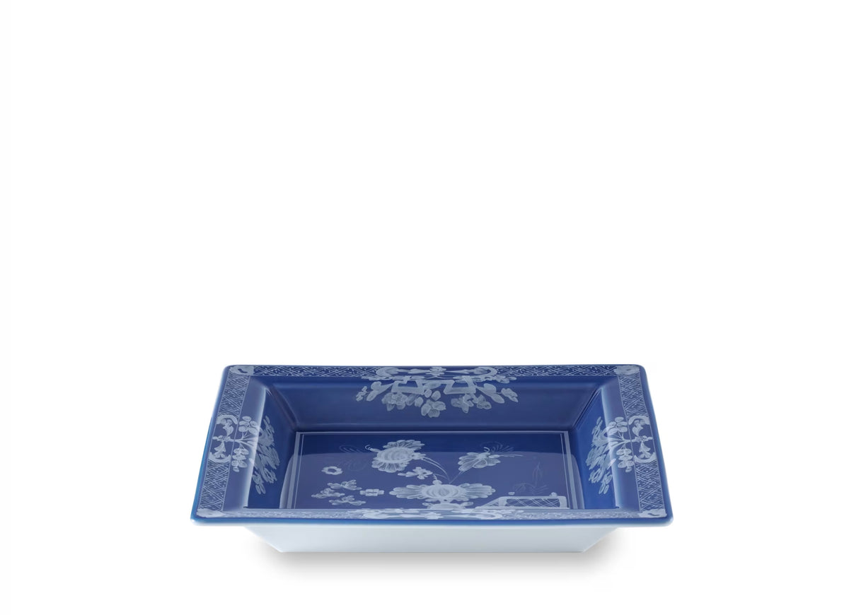 Oriente Italiano Indaco Square Change Tray by Ginori 1735