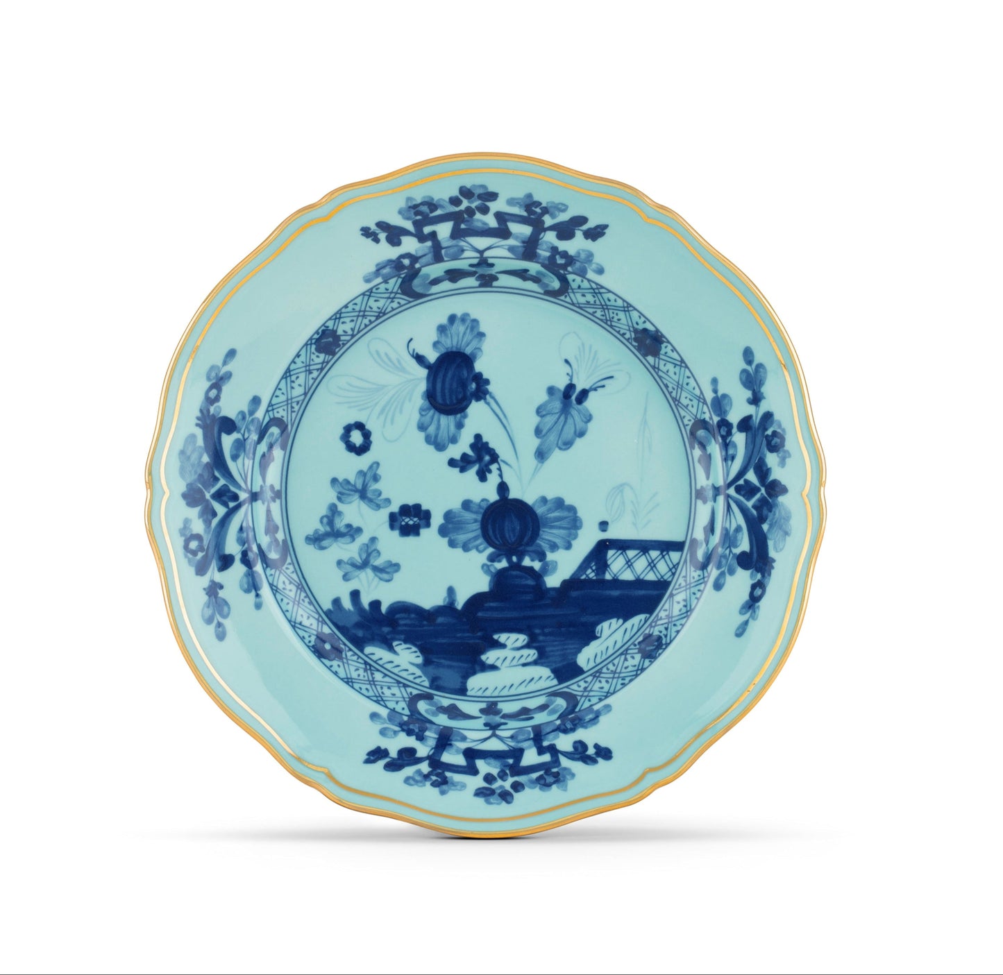 Oriente Italiano Iris Dessert Plate by Ginori 1735
