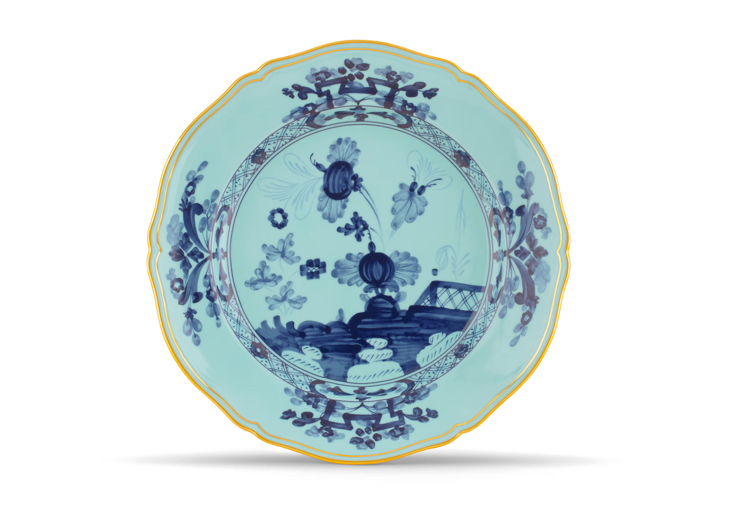 Oriente Italiano Iris Round Platter by Ginori 1735