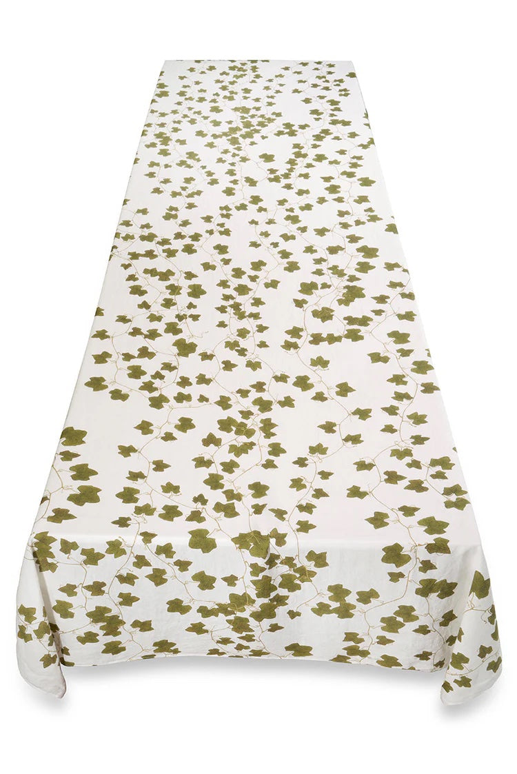 Ivy Linen Tablecloth 65x150"