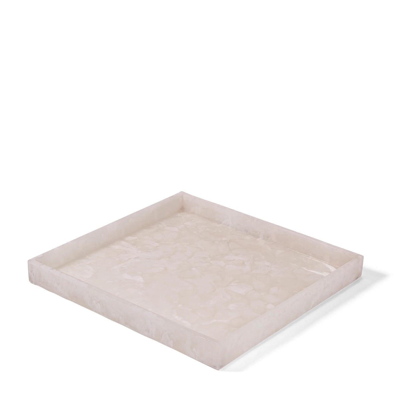 White 12" Resin Tray