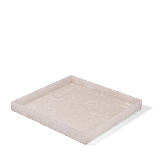 White 12" Resin Tray