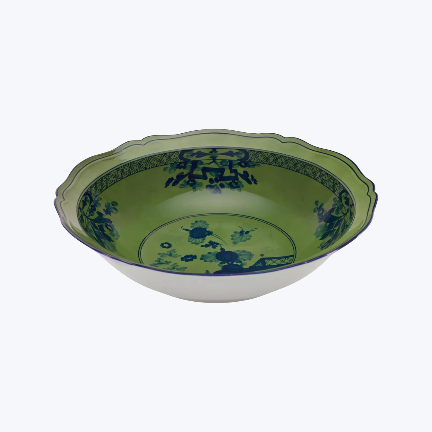 Oriente Italiano Malachite Bowl/Tray by Ginori 1735