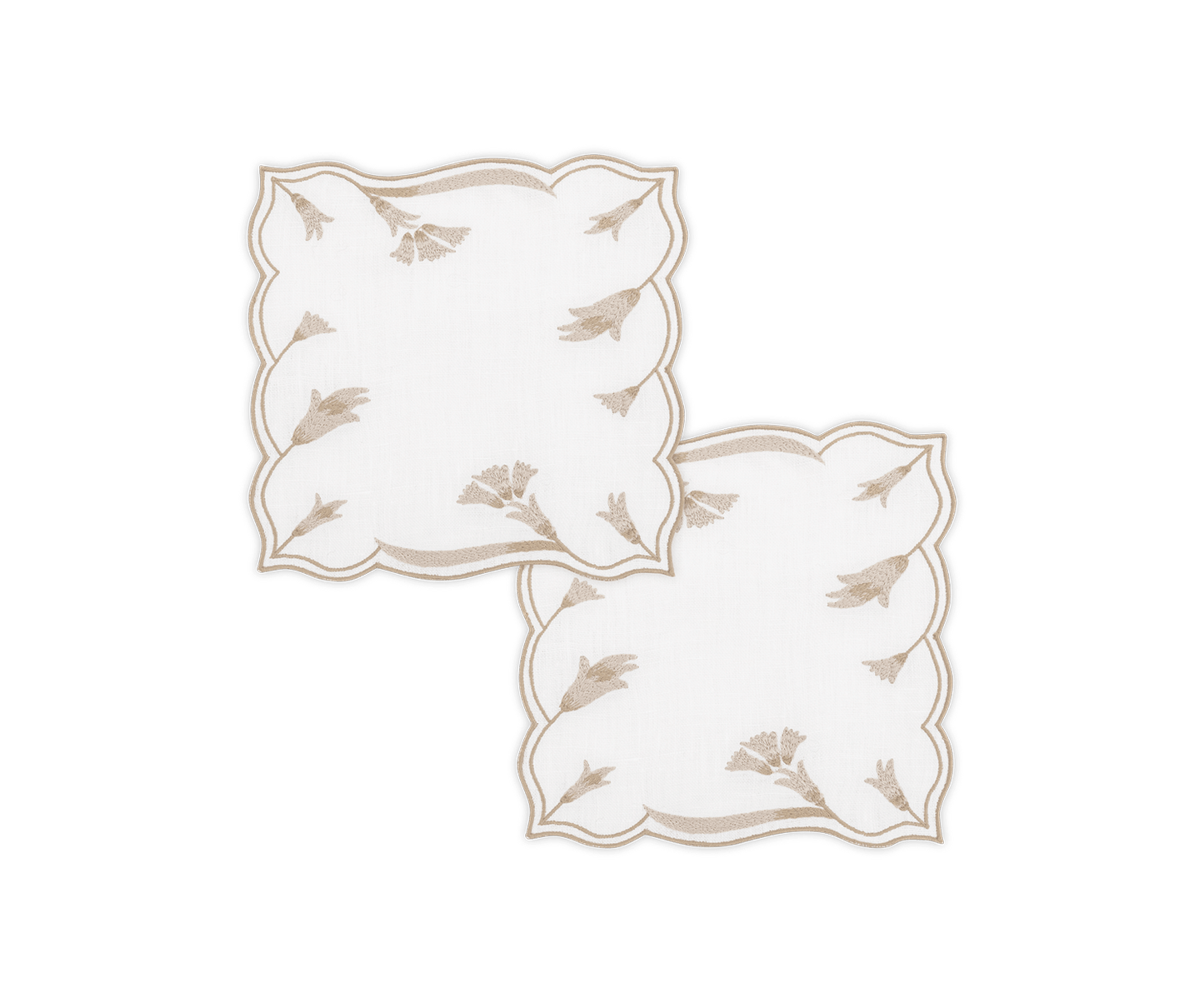 Marcella Cocktail Napkins - Dune