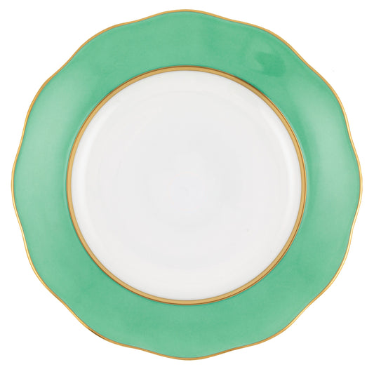 Herend Silk Ribbon Dessert Plate - Mint