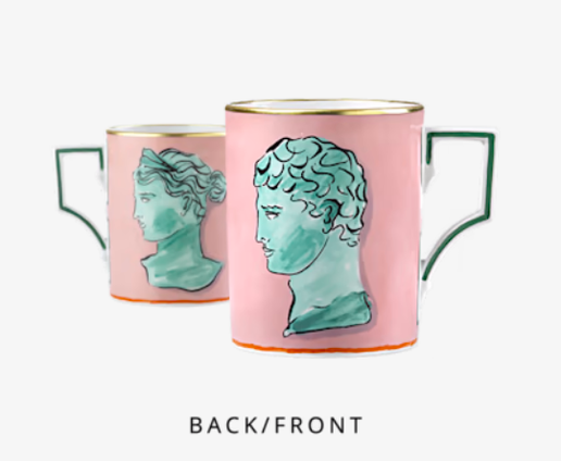 Il viaggio di Nettuno Mug by Ginori 1735