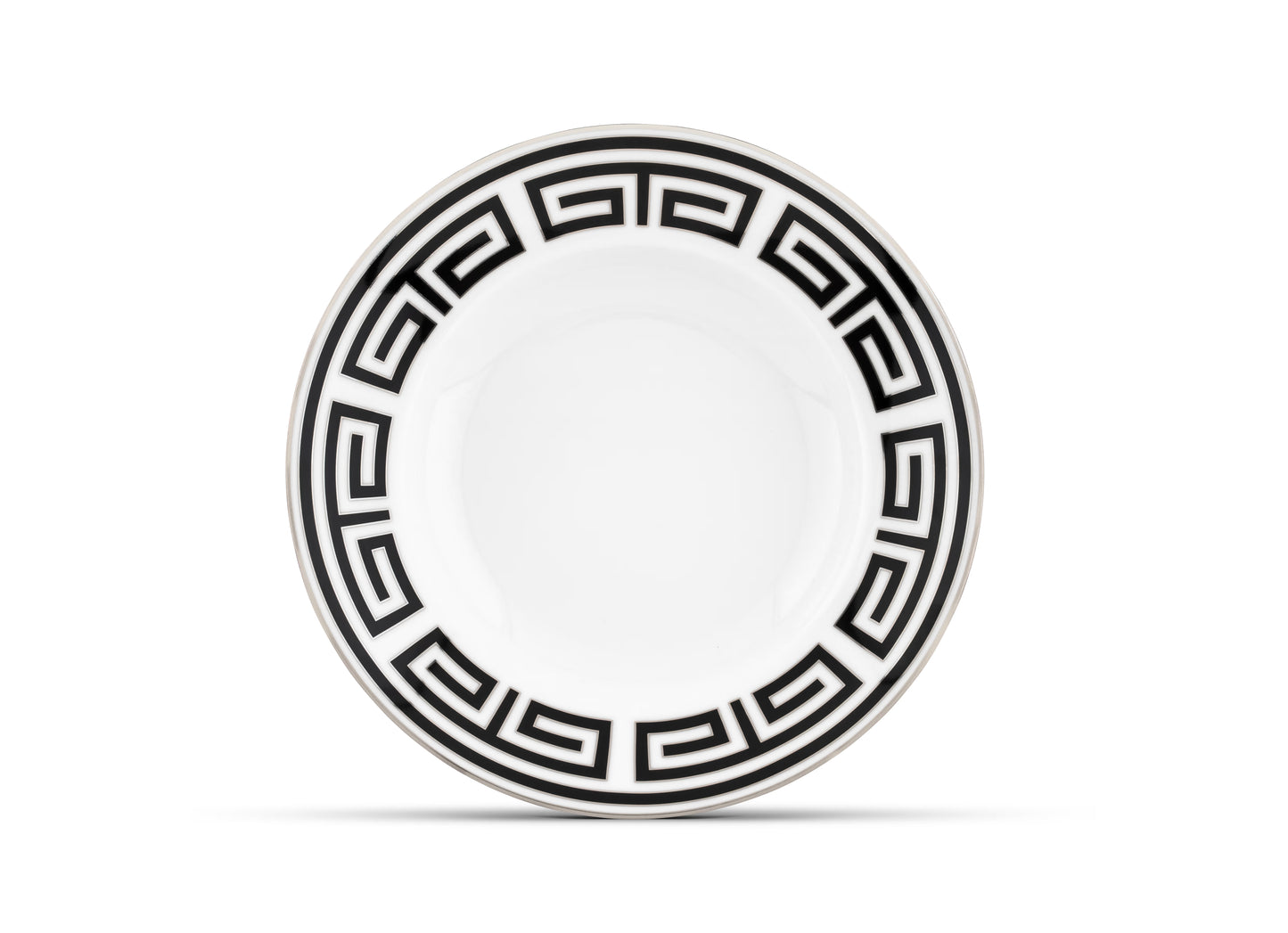 Labirinto Nero Soup Plate by Ginori 1735