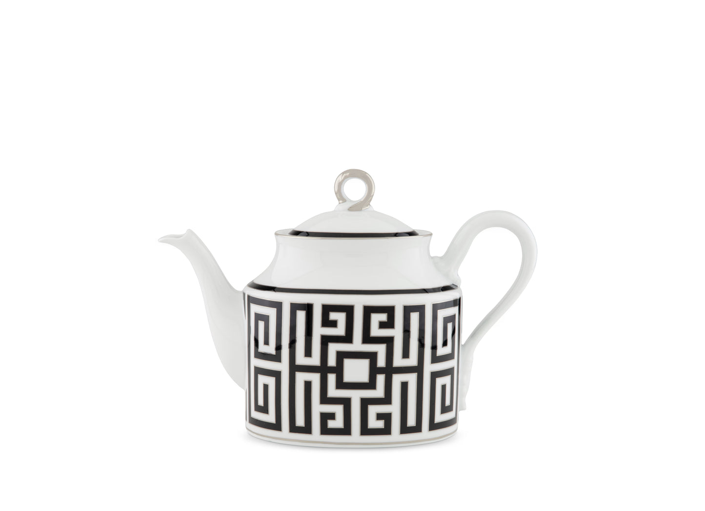 Labirinto Nero Teapot by Ginori 1735