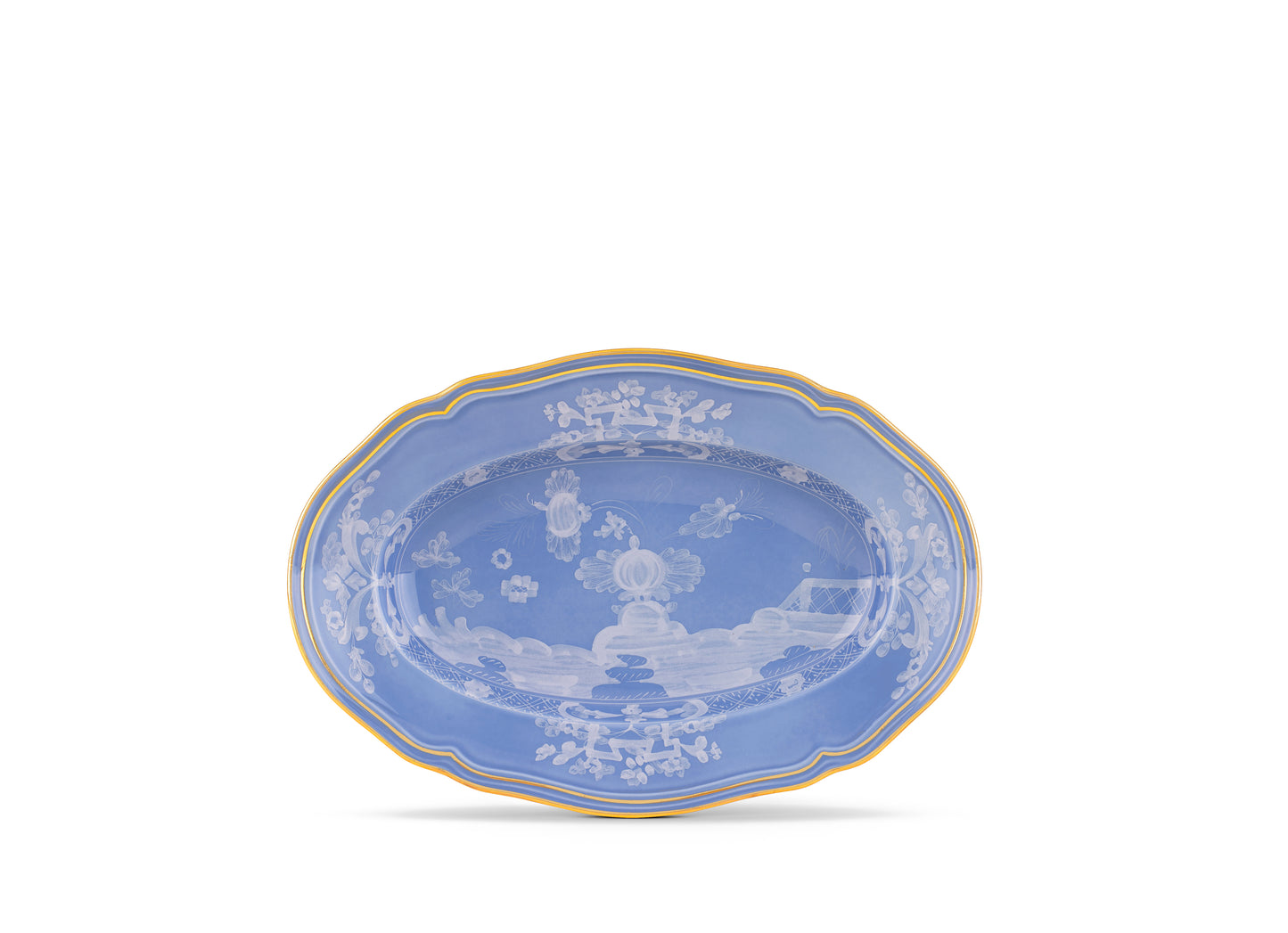 Oriente Italiano Pervinca Pickle Dish by Ginori 1735