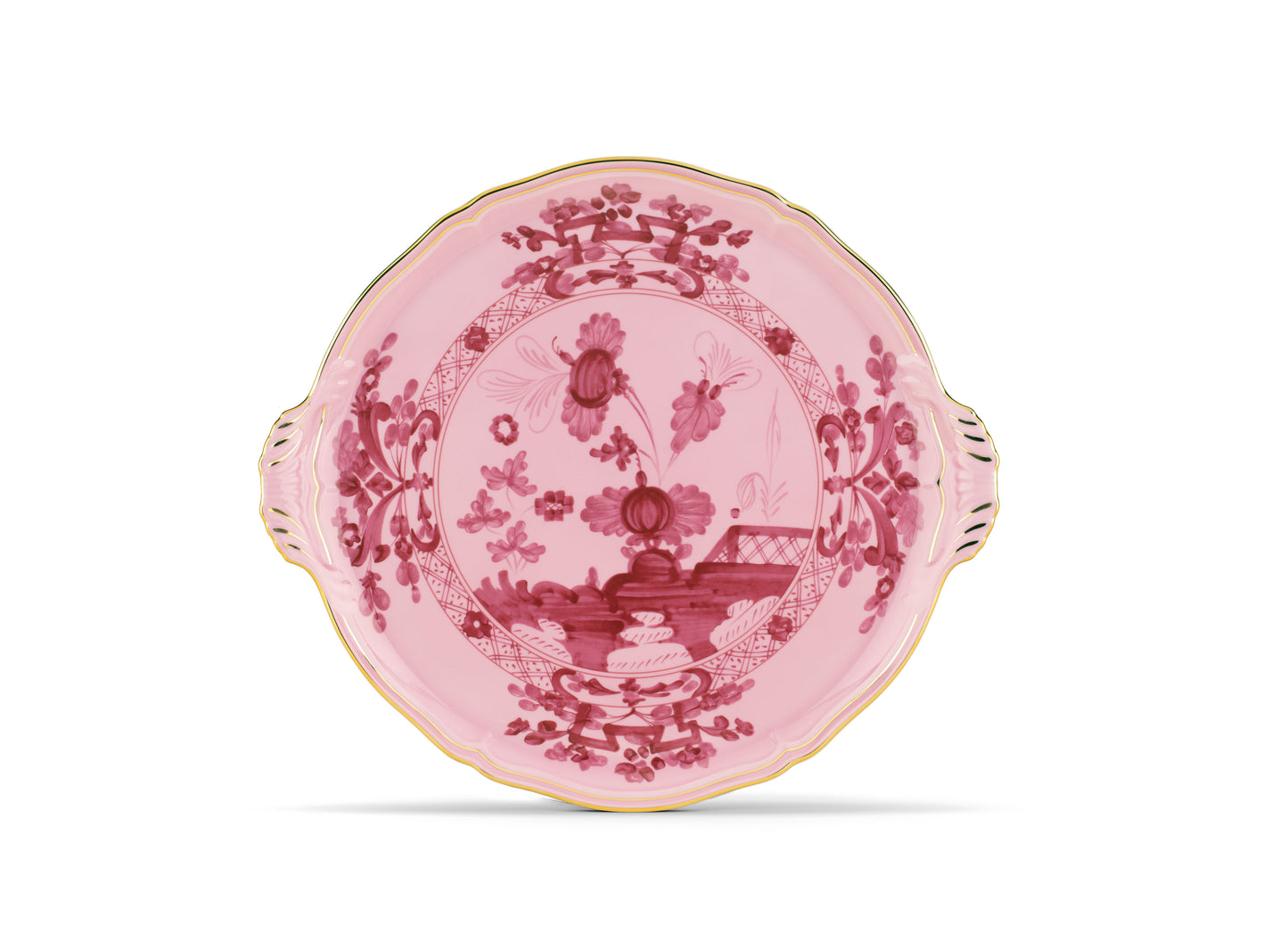 Oriente Italiano Porpora Cake Plate by Ginori 1735