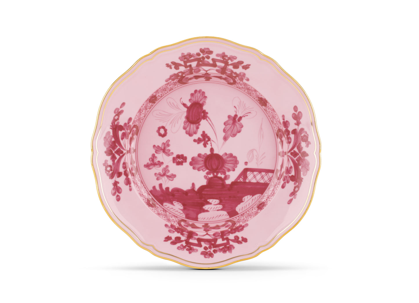 Oriente Italiano Porpora Salad - Dessert Plate By Ginori 1735