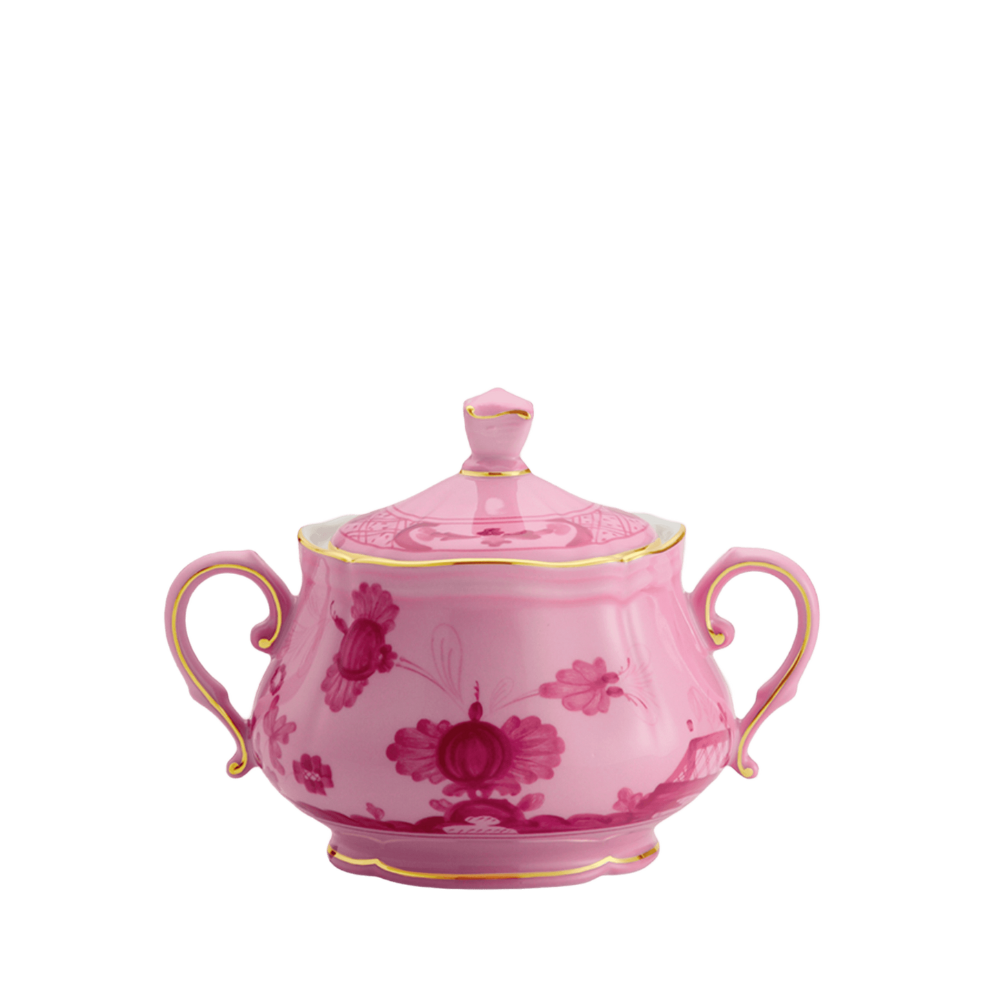 Oriente Italiano Porpora Sugar Bowl by Ginori 1735