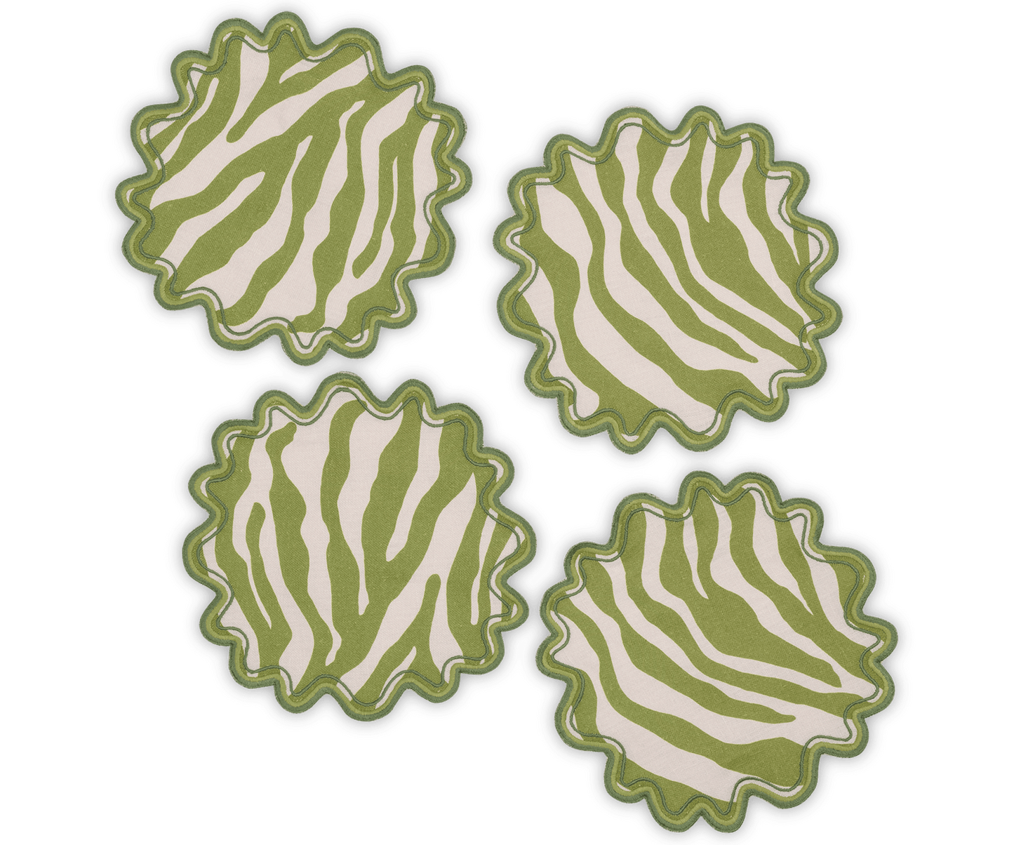 Regine Cocktail Napkins - Grass