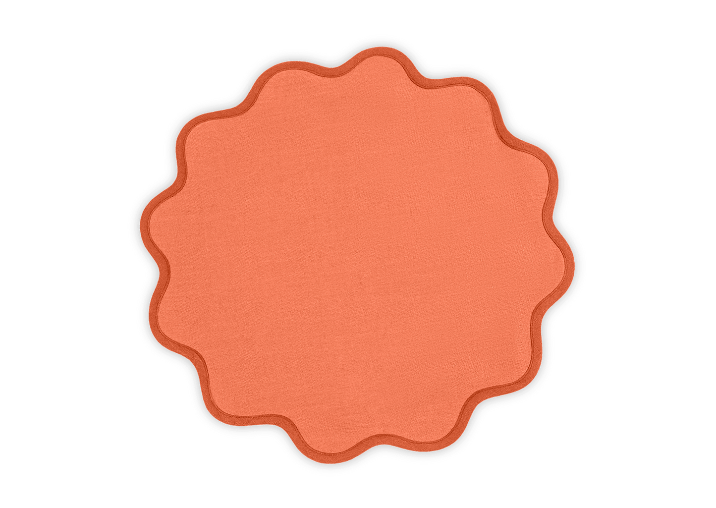 Round Scallop Edge Placemat