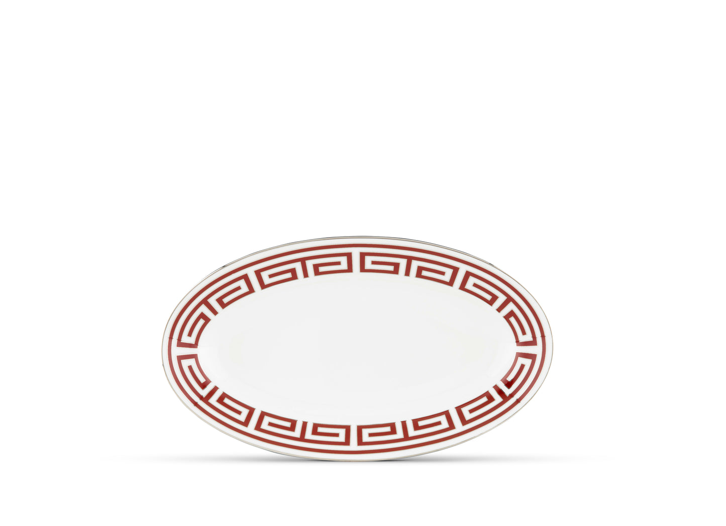 Labirinto Scarlatto Pickle Dish by Ginori 1735