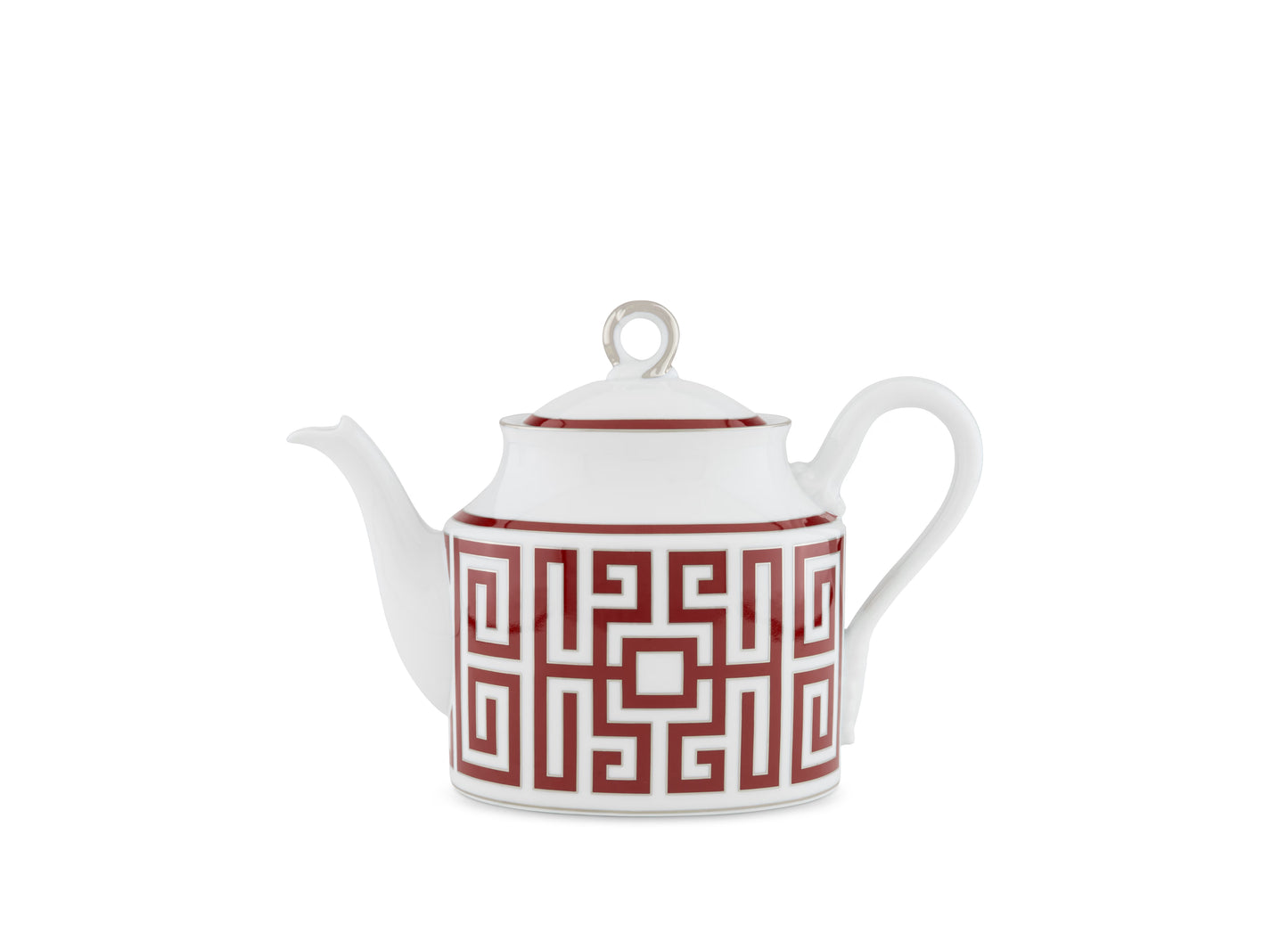 Labirinto Scarlatto Teapot by Ginori 1735