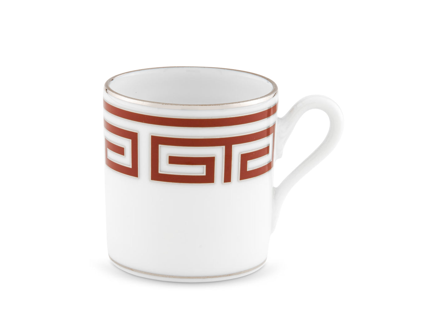Labirinto Scarlatto Espresso Cup + Saucer by Ginori 1735