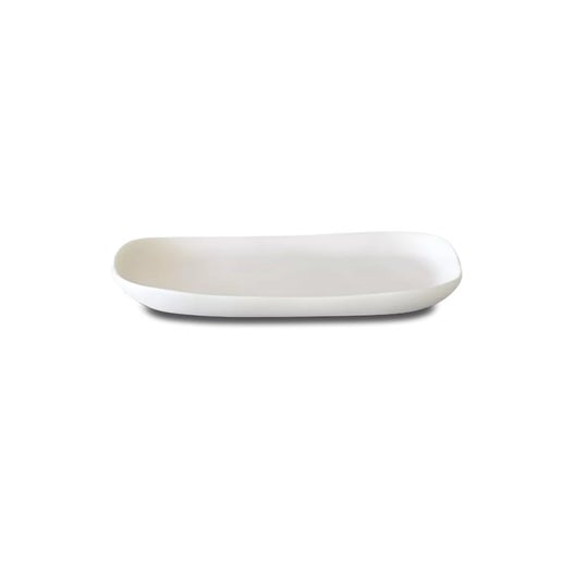 White Resin Guest Towel Tray