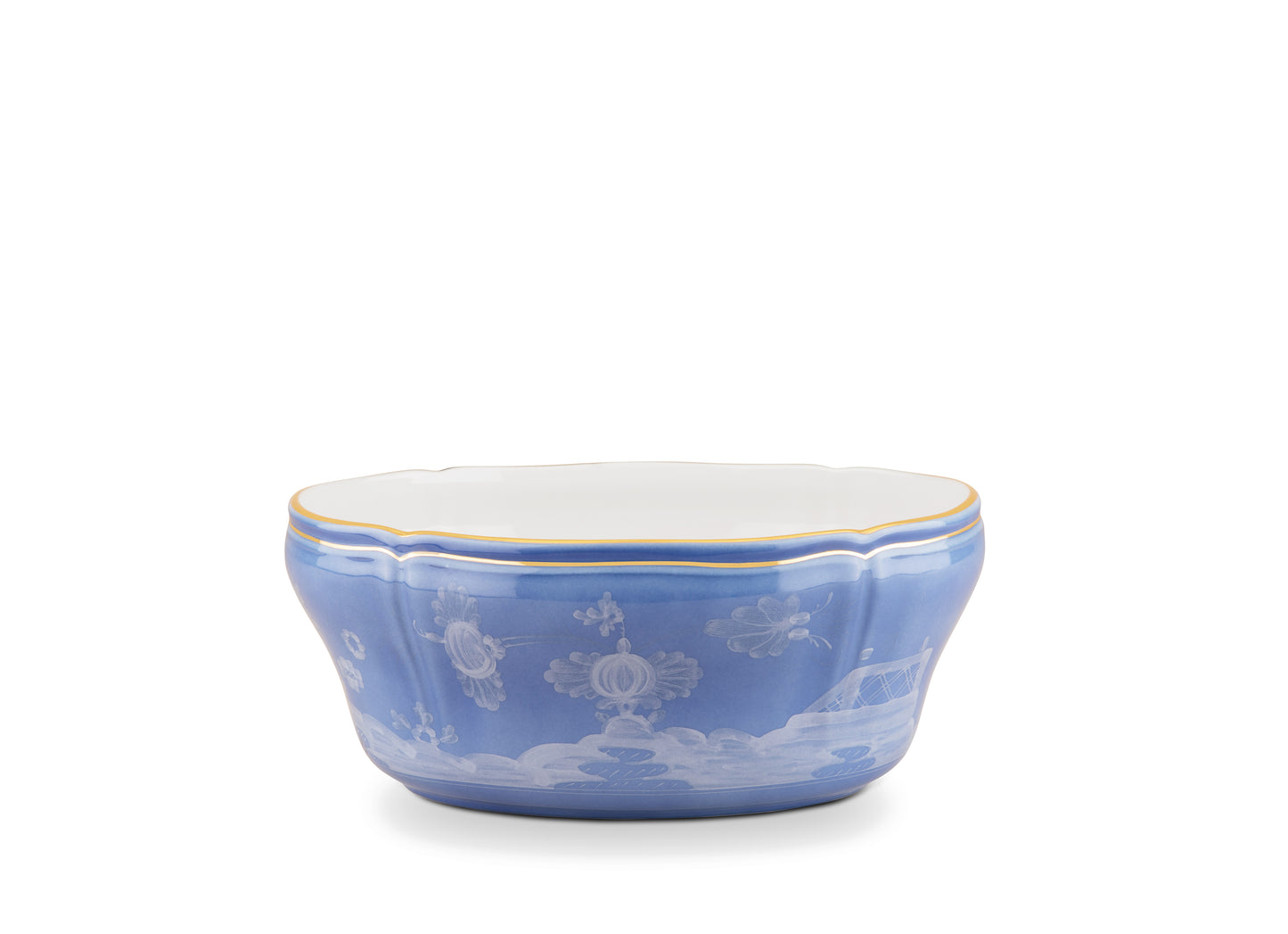 Oriente Italiano Pervinca Salad Bowl by Ginori 1735