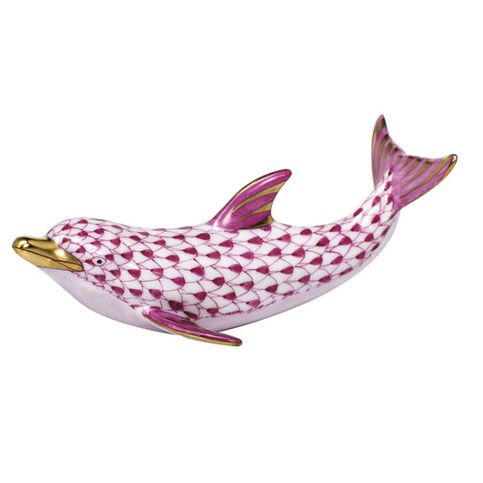 Herend Pink Dolphin