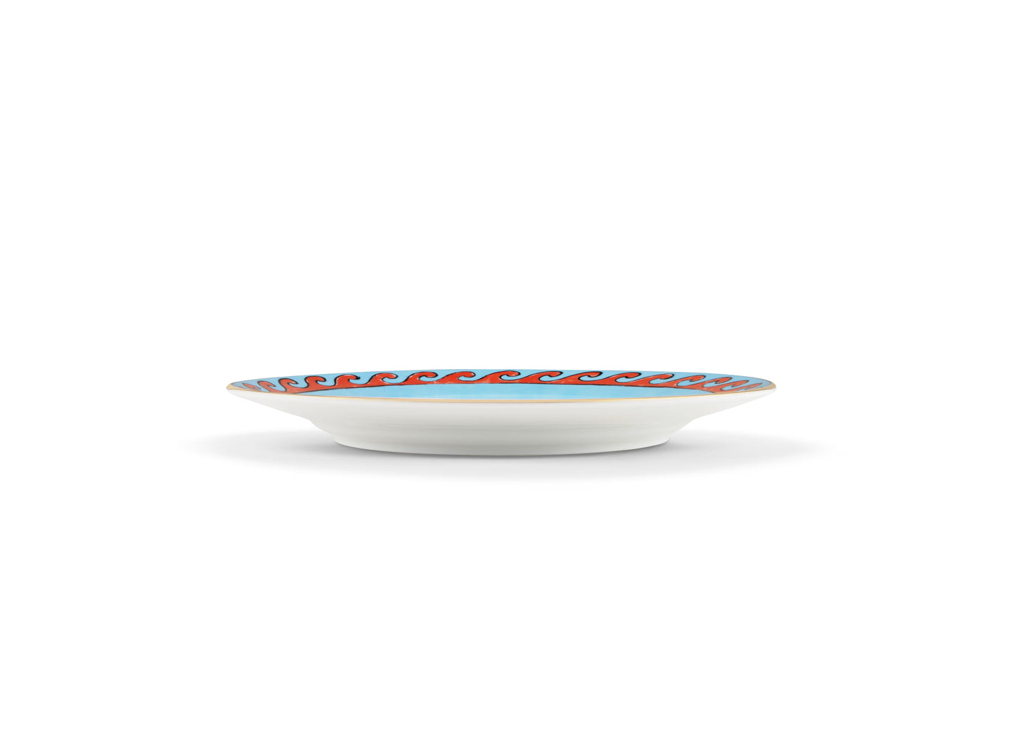 Il viaggio di Nettuno Blue Dinner Plate by Ginori 1735