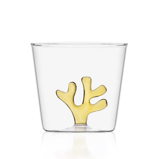 Yellow Coral Tumblers, set of 2