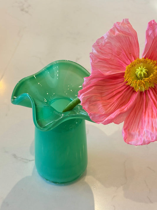 Candy Bud Vase Medium - Aqua